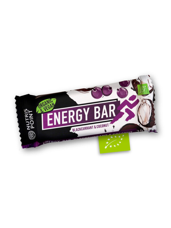 Organic Energy Bar MOVE - Črni ribez & Kokos