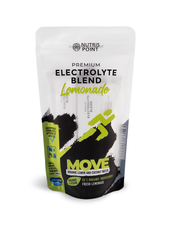 Premium Electrolyte Blend - okus Limona, 14 kos