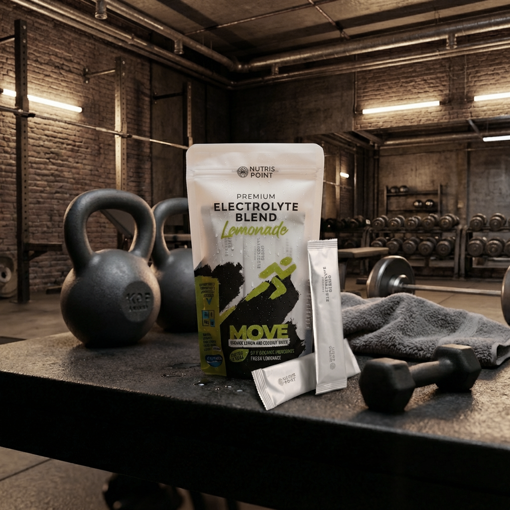 Premium Electrolyte Blend - okus Limona, 14 kos - slika 2