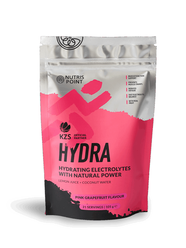 HYDRA elektroliti z limoninim sokom, Okus Roza Grenivka | Prehransko dopolnilo