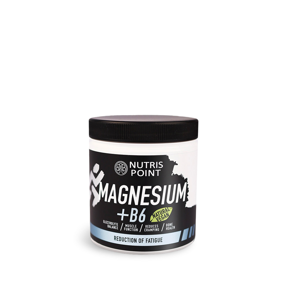 Magnesium + B6 - Lemon flavor, 50 servings