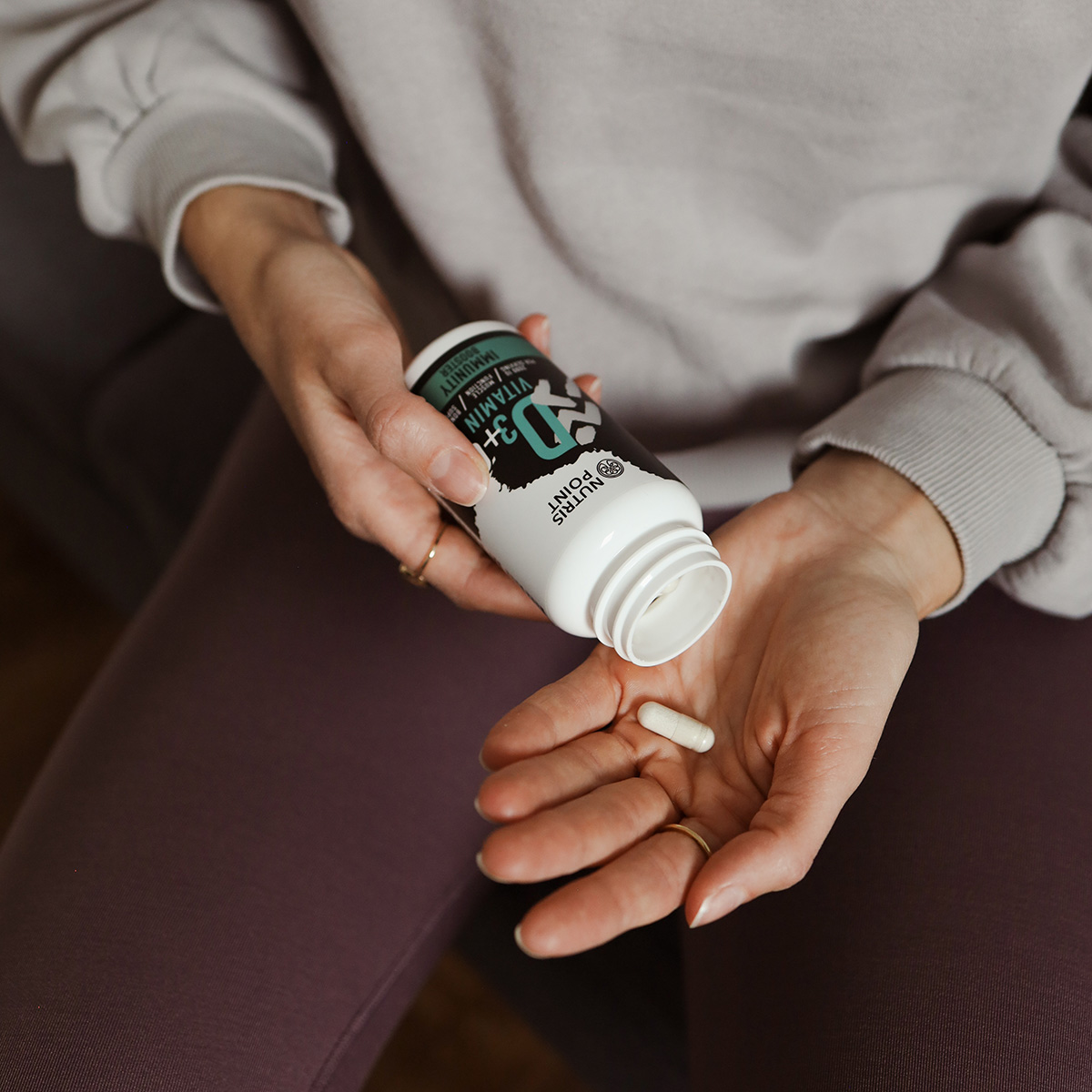 Vitamin D3 + Ca, 60 kapsul - slika 3